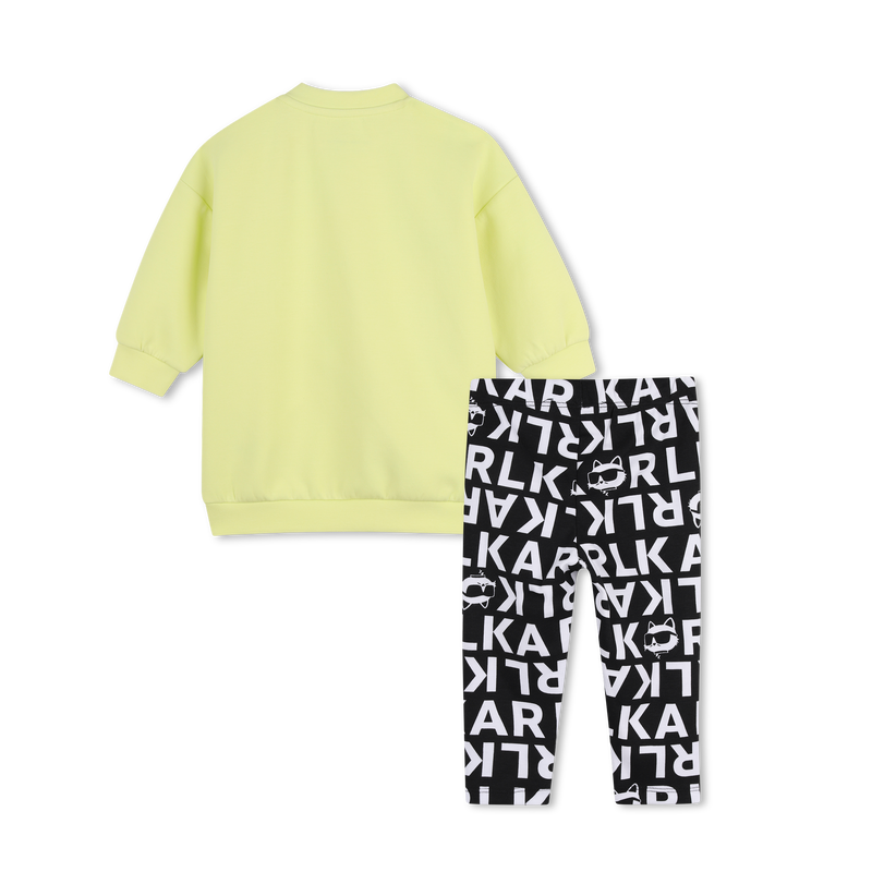 Completo vestito e pantaloni KARL LAGERFELD KIDS 
                        BAMBINA