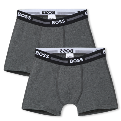 Set di 2 boxer in cotone BOSS RAGAZZO