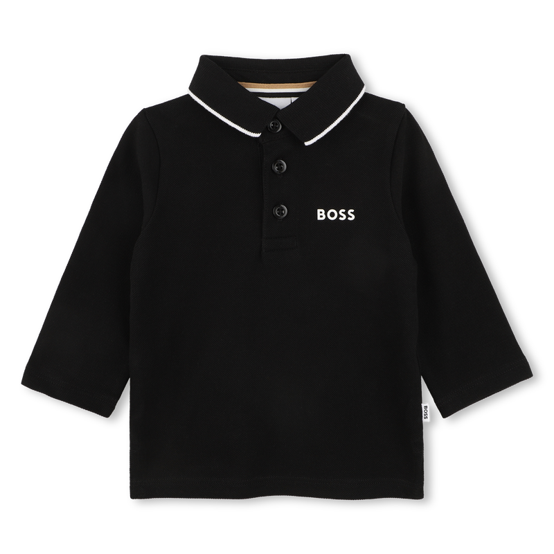 Polo a maniche lunghe BOSS 
                        RAGAZZO