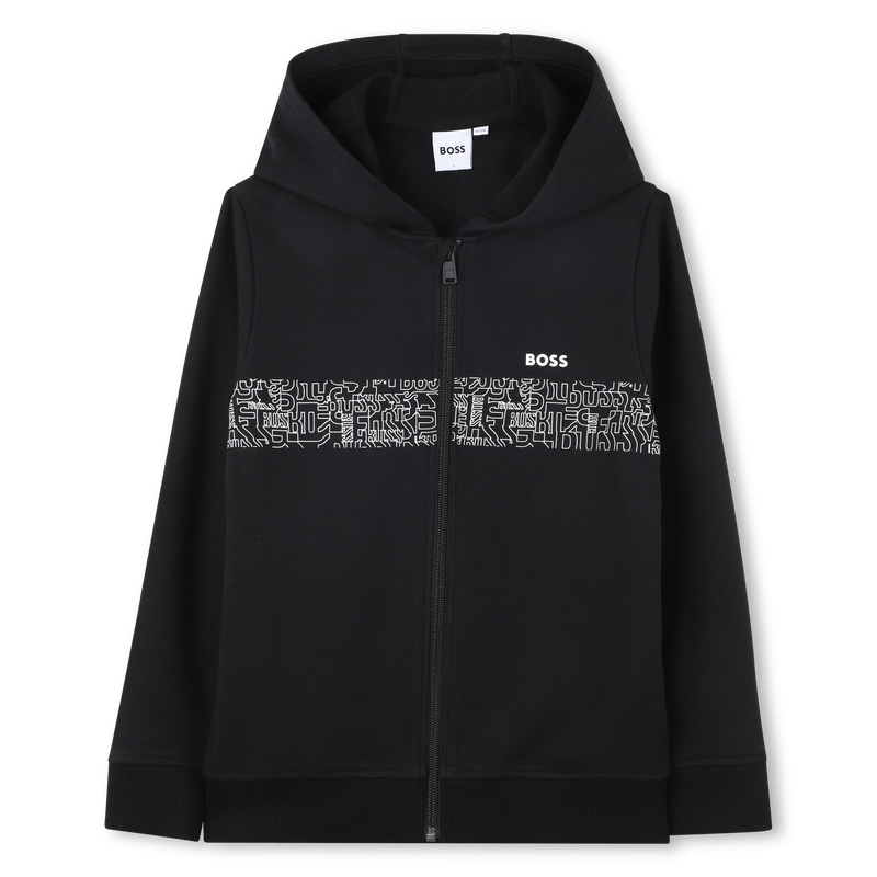 Cardigan con cappuccio BOSS 
                        RAGAZZO