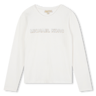 T-shirt a maniche lunghe, BIANCO SPORCO, hi-res