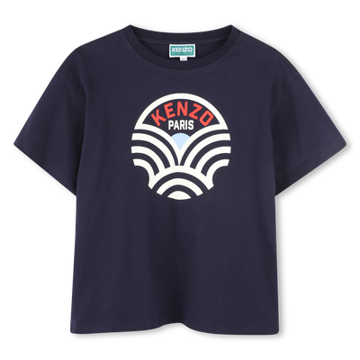 T-shirt cotone maniche corte KENZO KIDS RAGAZZO