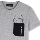 T-shirt manica corta KARL LAGERFELD KIDS 
                    RAGAZZO