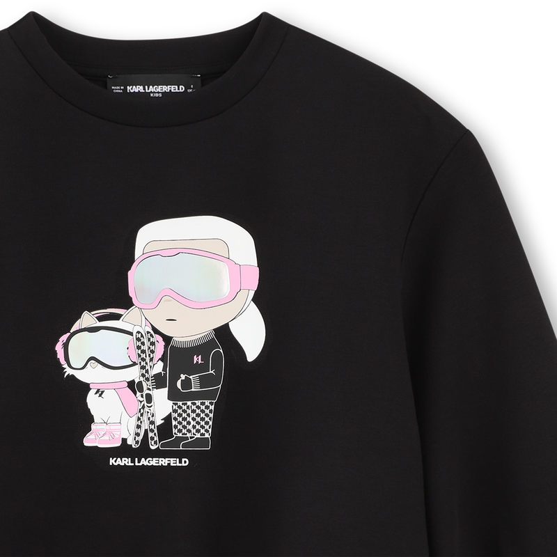 Felpa KARL LAGERFELD KIDS 
                        BAMBINA