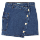 Gonna in denim asimmetrica KENZO KIDS 
                    BAMBINA