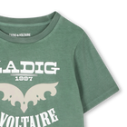 T-shirt dalla vestibilit&agrave; dritta ZADIG & VOLTAIRE 
                    BAMBINA