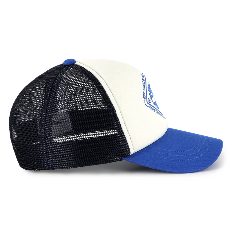 Berretto bimateriale tricolore TIMBERLAND 
                        RAGAZZO