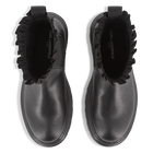 Stivaletto Chelsea in pelle di vacchetta KARL LAGERFELD KIDS 
                    BAMBINA