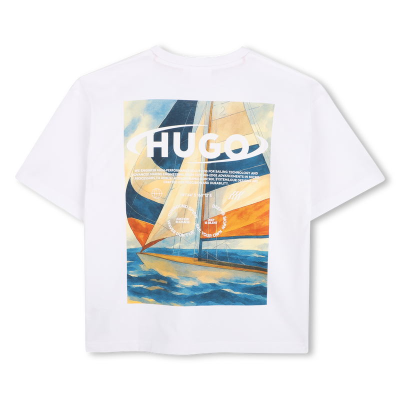 T-shirt a maniche corte HUGO 
                        RAGAZZO