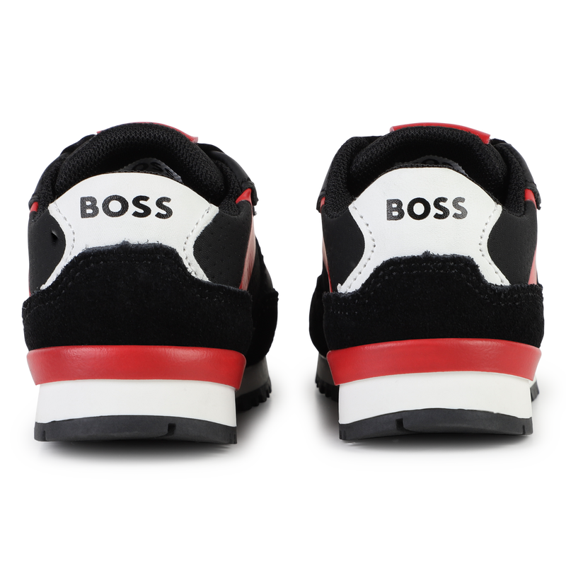 Sneakers multimateriale BOSS 
                        RAGAZZO