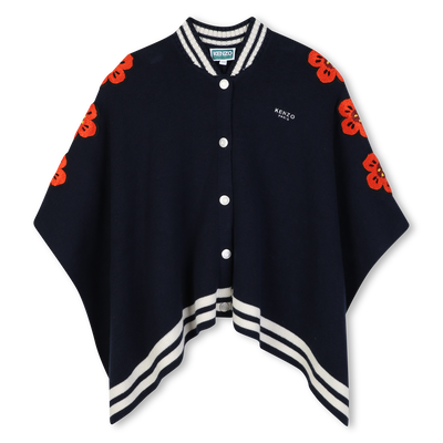 Cappa in maglia KENZO KIDS BAMBINA