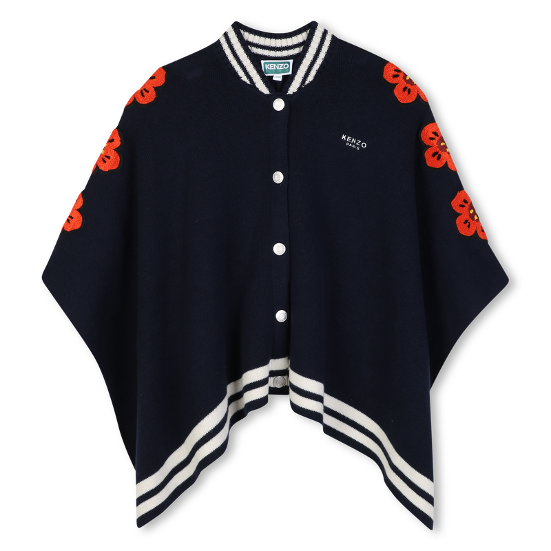 Cappa in maglia KENZO KIDS 
                        BAMBINA