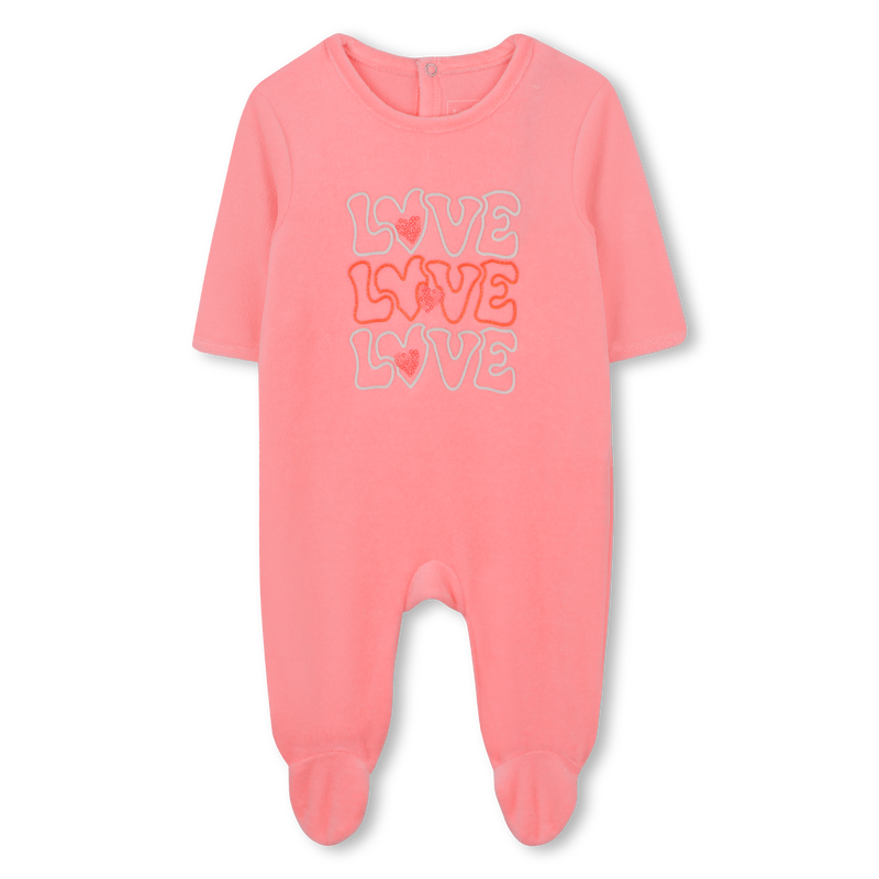 Velvet pajamas BILLIEBLUSH 
                        BAMBINA