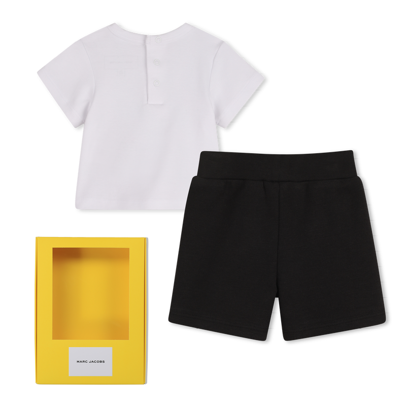 SET T-SHIRT E PANTALONCINI MARC JACOBS 
                        UNISEX