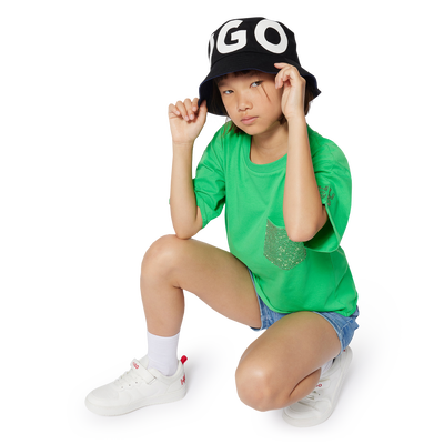 Shorts di jeans con tasche HUGO BAMBINA