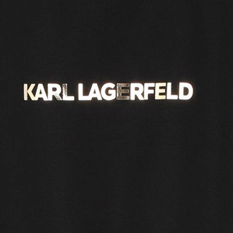 Abito multimateriale KARL LAGERFELD KIDS 
                        BAMBINA
