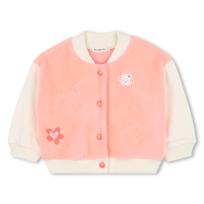 Cardigan in felpa BILLIEBLUSH 
                        BAMBINA