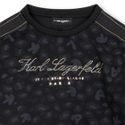 Felpa in doppio jersey KARL LAGERFELD KIDS 
                    BAMBINA