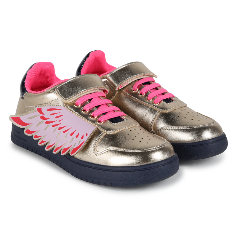 Sneakers con lacci e velcro BILLIEBLUSH 
                        BAMBINA