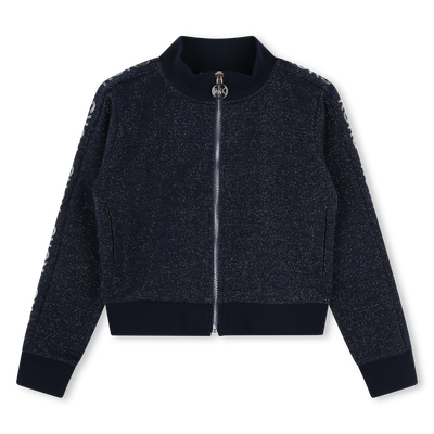 Cardigan in felpa glitter MICHAEL KORS BAMBINA