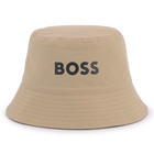 Bob double face bimateriale BOSS 
                    RAGAZZO