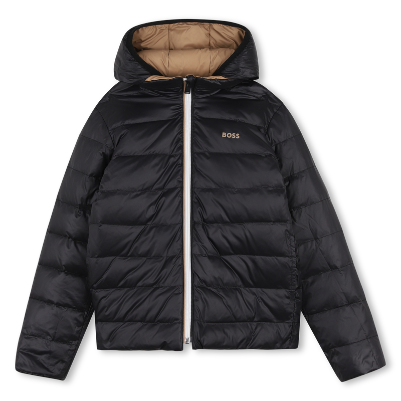 Giubbotto imbottito reversibile BOSS 
                        RAGAZZO