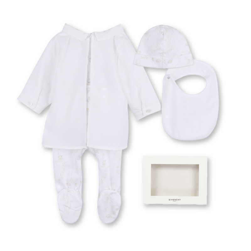 Completo pigiama e bavaglino GIVENCHY 
                        UNISEX