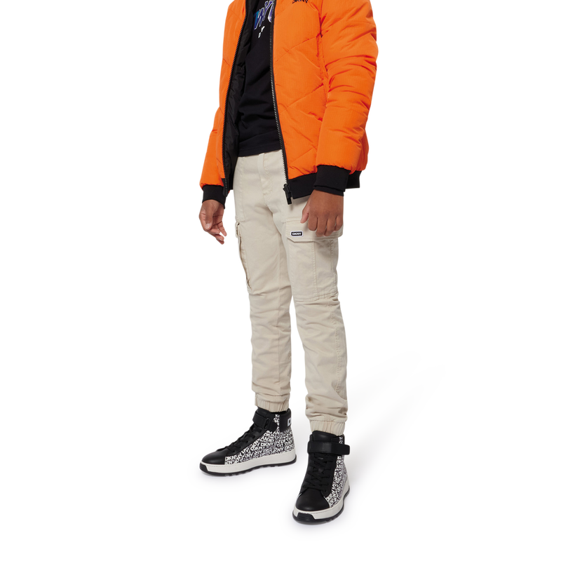 T-shirt maniche lunghe cotone DKNY 
                        RAGAZZO