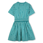 Abito con stampa a quadretti KIDS AROUND 
                    BAMBINA