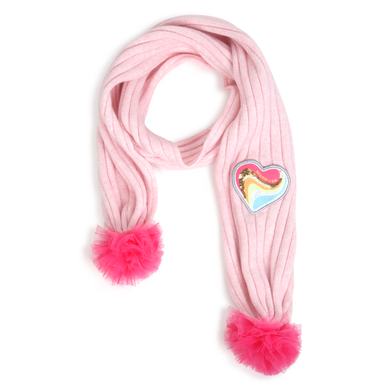 Sciarpa con pompon BILLIEBLUSH 
                        BAMBINA