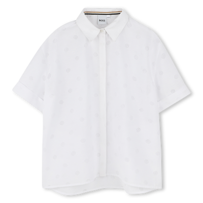 Camicia a maniche corte BOSS BAMBINA