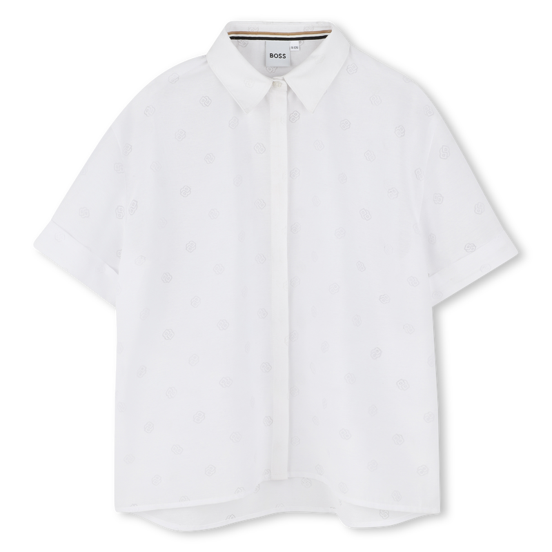 Camicia a maniche corte BOSS 
                        BAMBINA