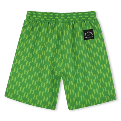 Shorts da bagno con tasche KARL LAGERFELD KIDS RAGAZZO