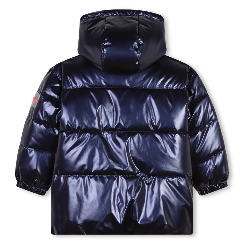 Piumino con zip e cappuccio BILLIEBLUSH 
                        BAMBINA