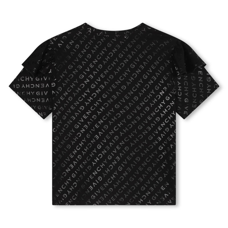 Frilled Printed T-Shirt GIVENCHY 
                        BAMBINA
