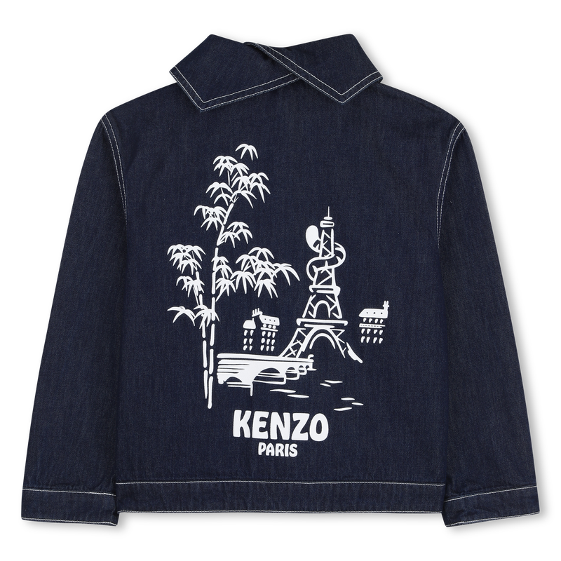 GIACCA DI JEANS KENZO KIDS 
                        BAMBINA