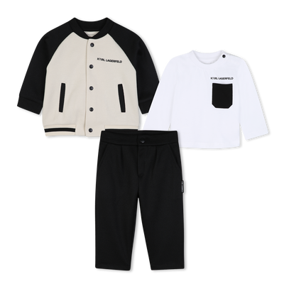 Completo da jogging KARL LAGERFELD KIDS RAGAZZO