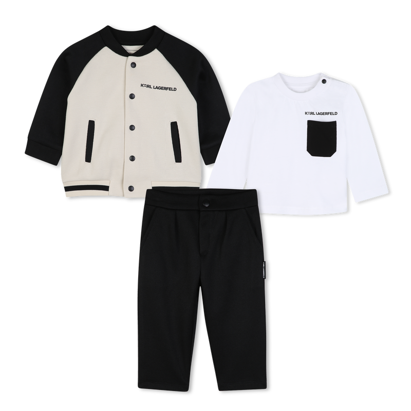 Completo da jogging KARL LAGERFELD KIDS 
                        RAGAZZO