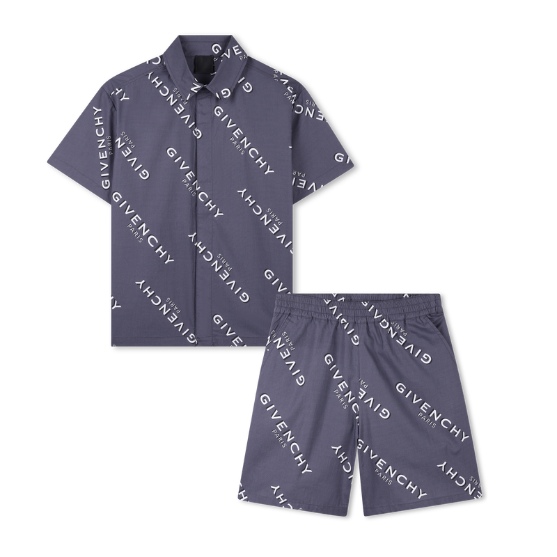 SET CAMICIA E PANTALONCINI GIVENCHY 
                        RAGAZZO