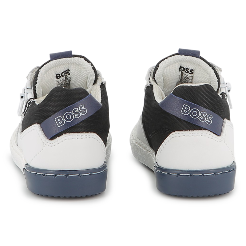 Sneakers con lacci e zip BOSS 
                        RAGAZZO