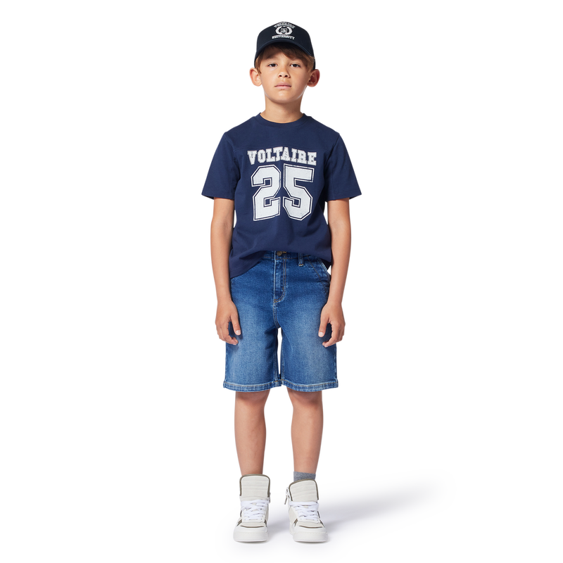 Cappellino stampato a strappo ZADIG & VOLTAIRE 
                        RAGAZZO