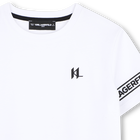 T-shirt a maniche corte KARL LAGERFELD KIDS 
                    RAGAZZO