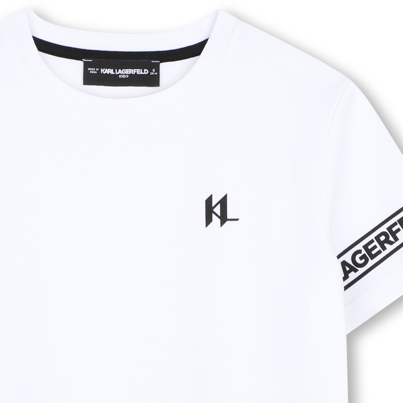 T-shirt a maniche corte KARL LAGERFELD KIDS 
                        RAGAZZO