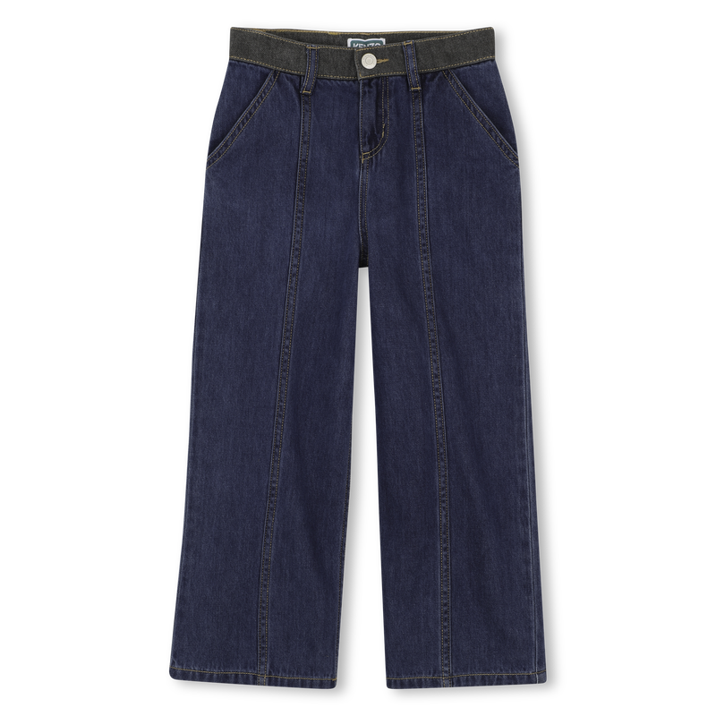 Pantaloni in denim KENZO KIDS 
                        BAMBINA