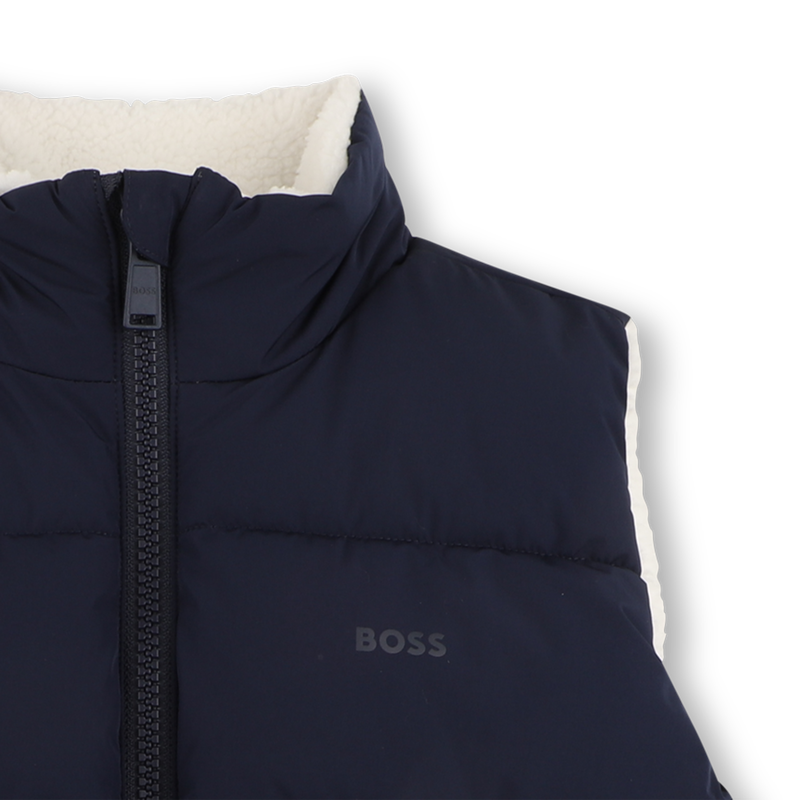 Giubbotto imbottito reversibile BOSS 
                        RAGAZZO