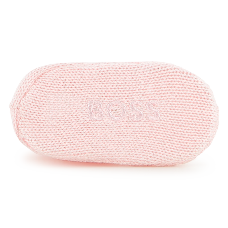 Pantofole lavorate a maglia BOSS 
                        BAMBINA