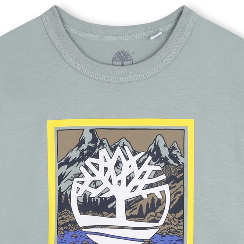 T-shirt in jersey a maniche lunghe TIMBERLAND 
                        RAGAZZO