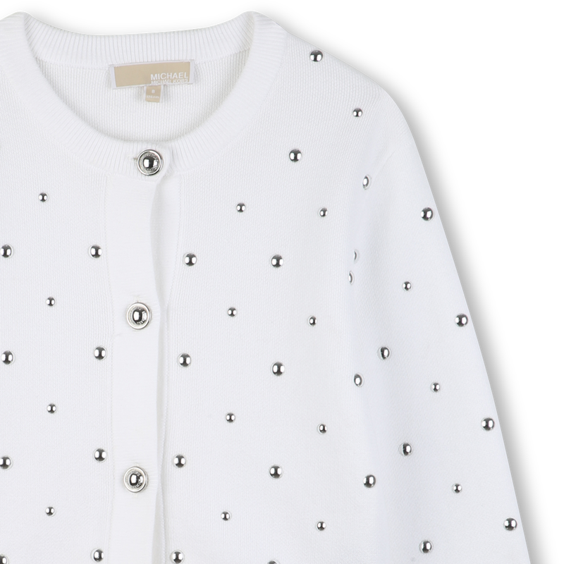 CARDIGAN CON BOTTONI MICHAEL KORS 
                        BAMBINA