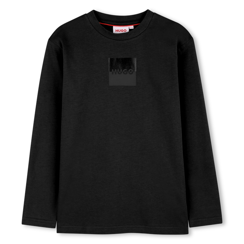 T-shirt a maniche lunghe HUGO 
                        RAGAZZO