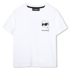 T-shirt a maniche corte, BIANCO, hi-res